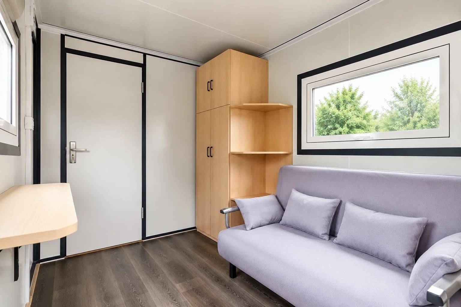 13FT Container Office — interior view 1