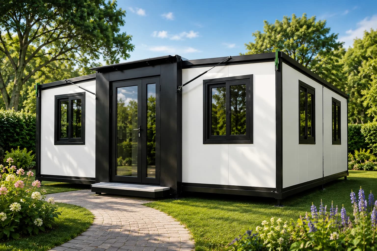 6M Container Home with 2 Bedrooms — interior view 1