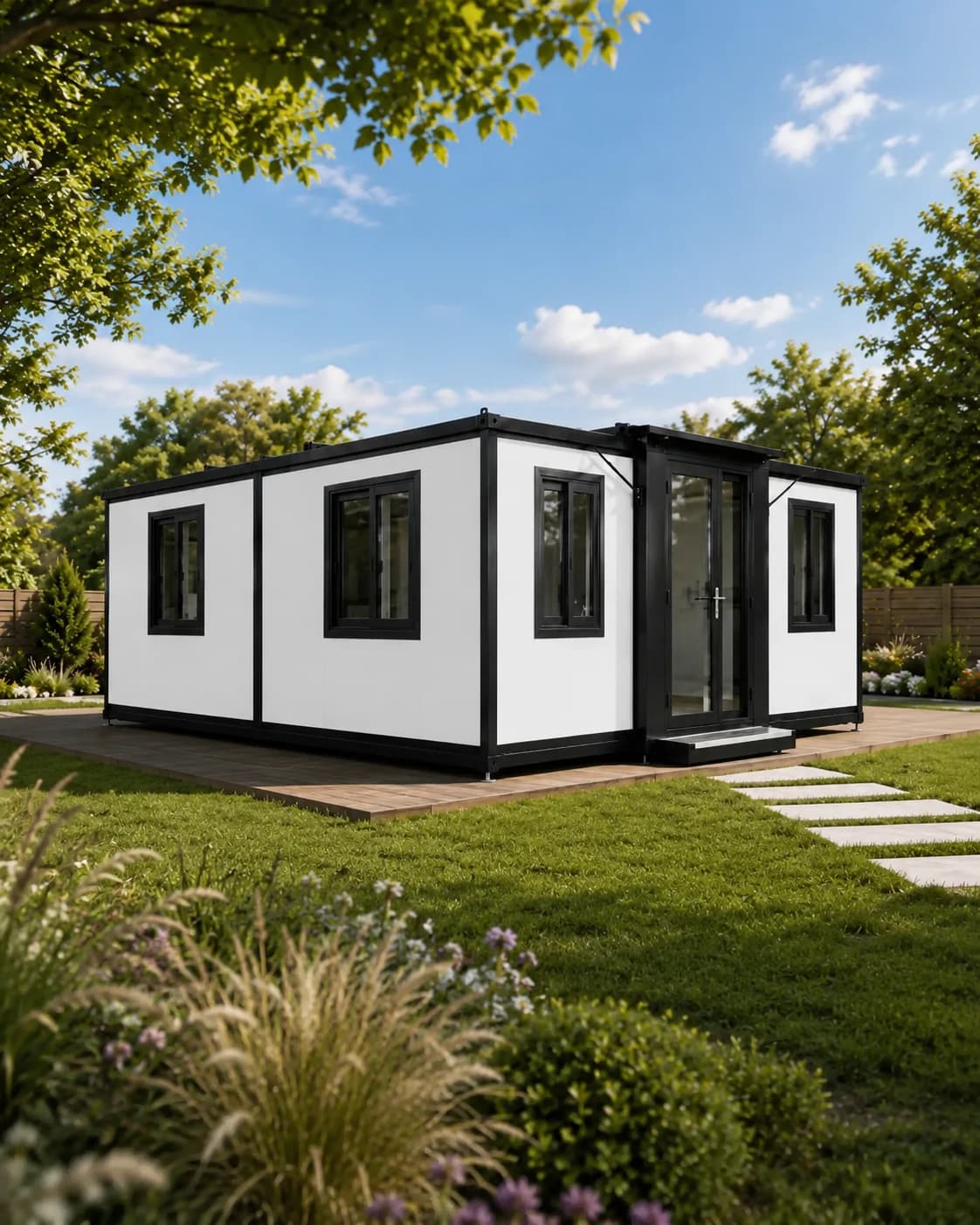 6M Container Home - Empty lifestyle image
