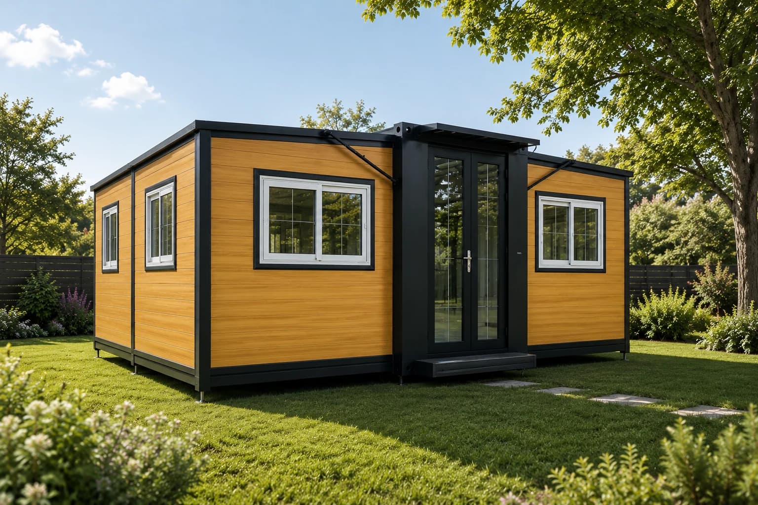 6M Container Home - Open Space — interior view 1