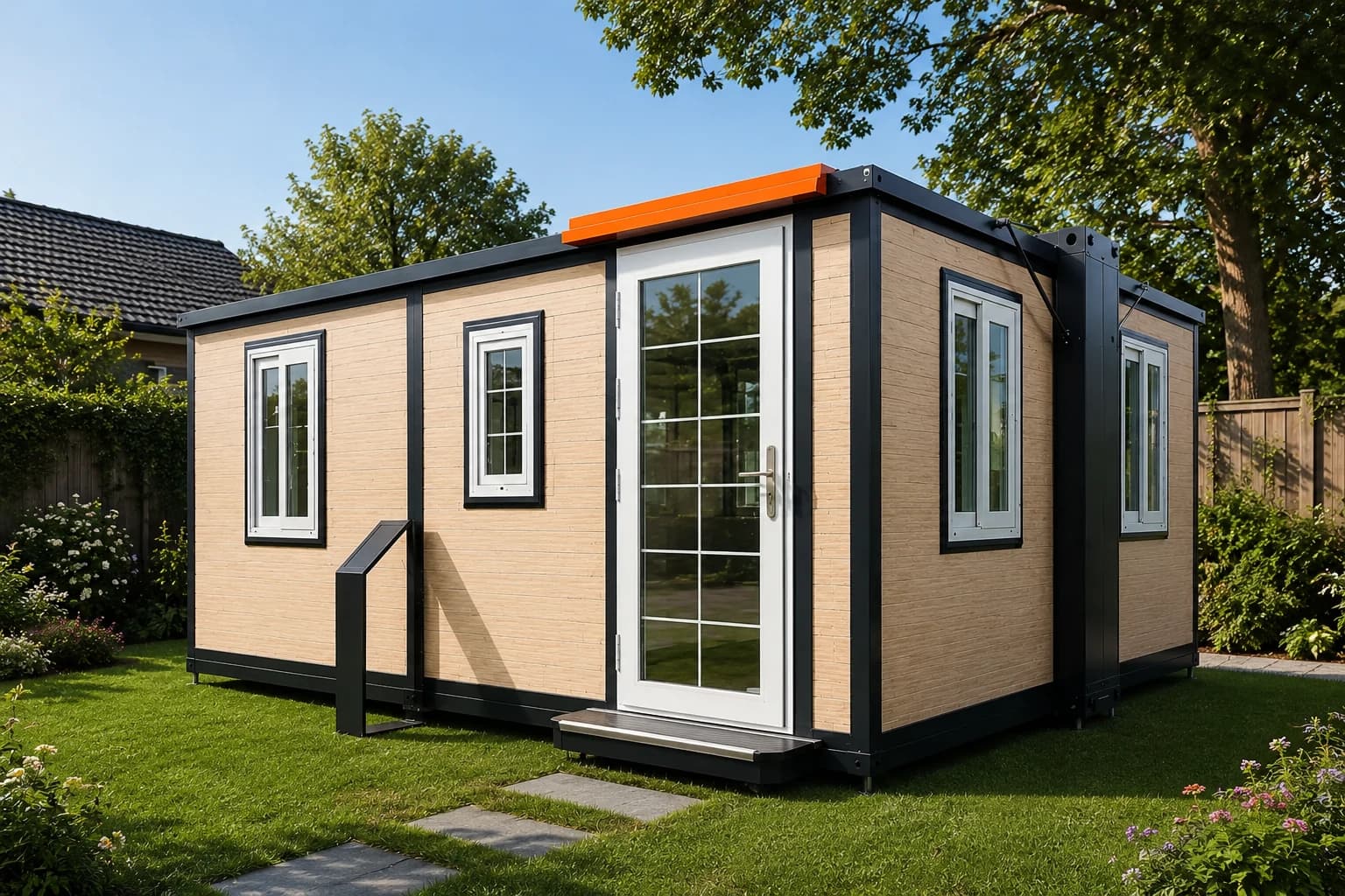 6M Foldable Container Home - 6M-V4 — interior view 1