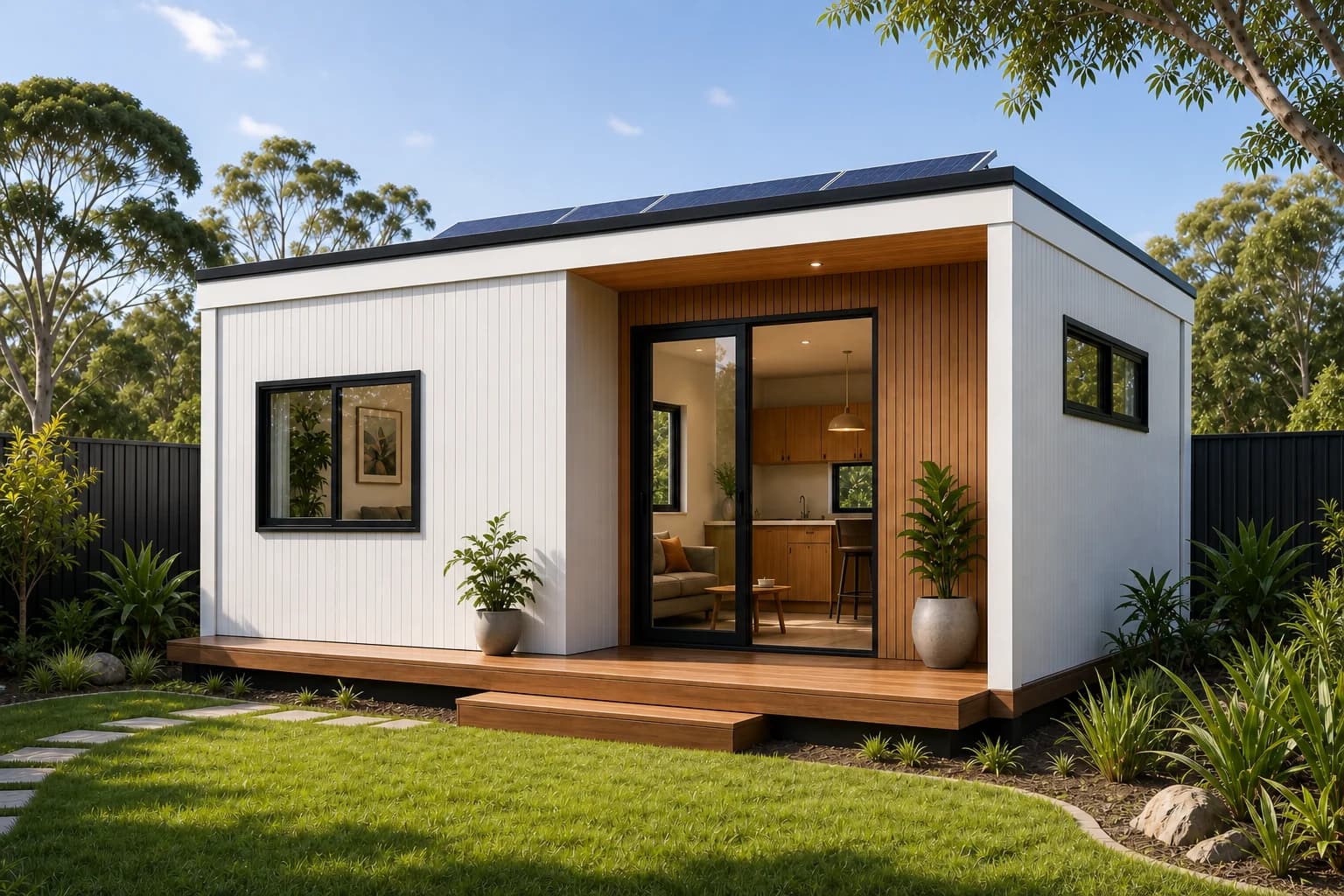 Compact Living 30 - Manly interior living area with natural light