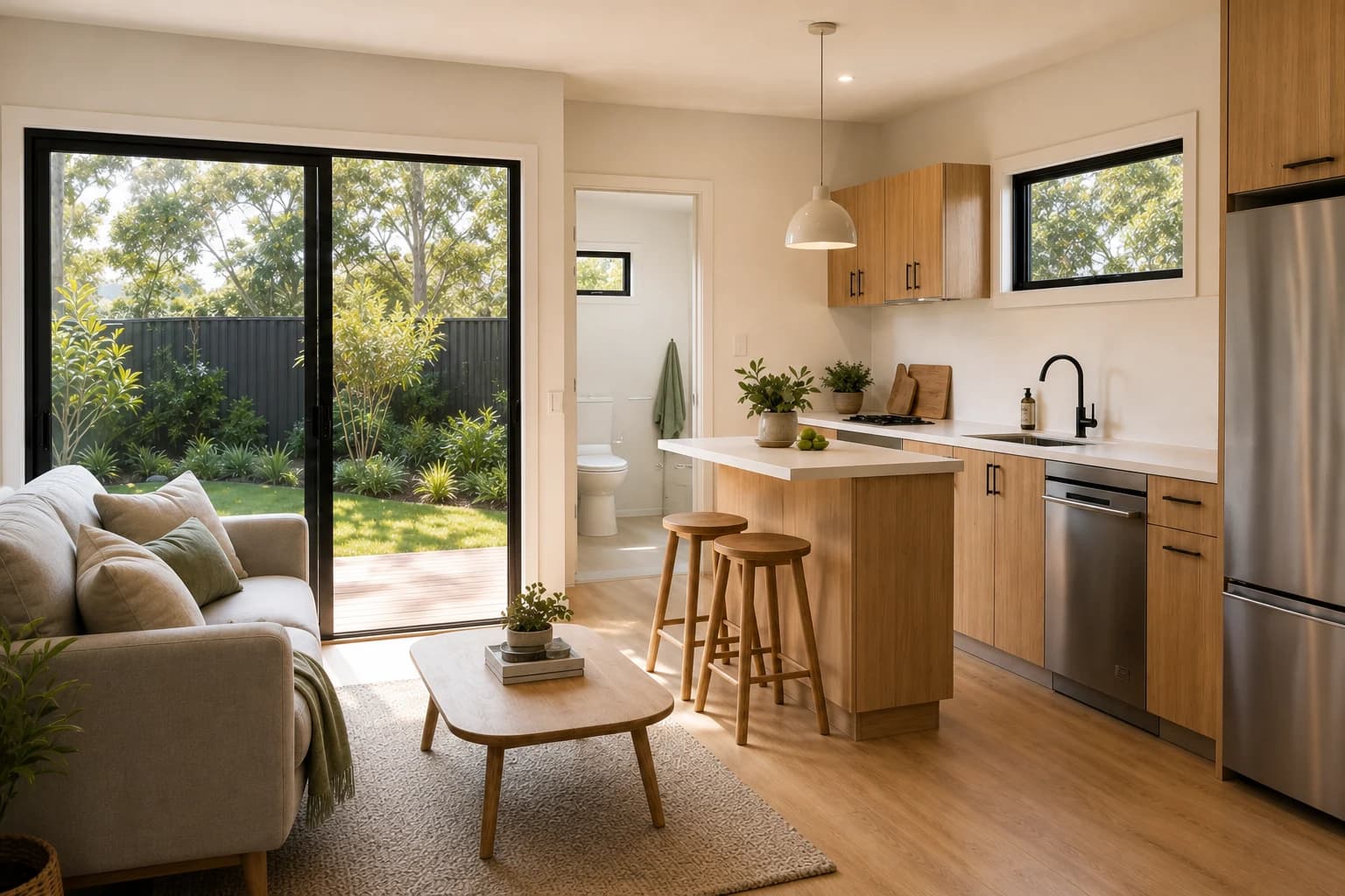 Compact Living 30 - Manly bedroom or private retreat interior