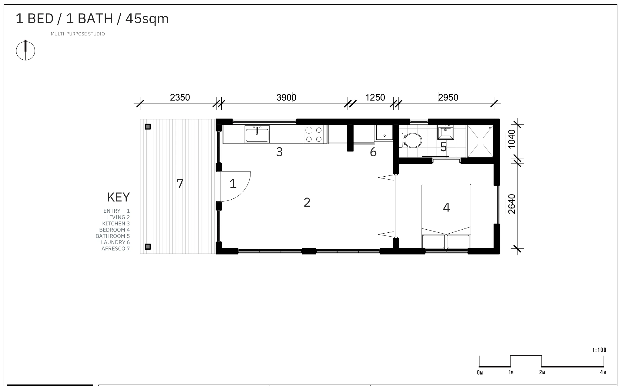 Family Comfort 45 - Bronte floor plan